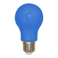 LED-Lampe in Gl&uuml;hlampenform Kunststoff 3W blau 240lm