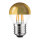 LED Filament Tropfen 4W = 33W 360lm E27 Kopfspiegel gold warmwei&szlig; 2700K