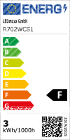 LED Leuchtmittel R70 Allegra 2,5W E14 klar Kopfspiegel...