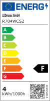 LED Leuchtmittel R70 Allegra 3,5W E14 klar Kopfspiegel...
