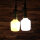 LED Filament Leuchtmittel 6W E27 opal warmwei&szlig; 2700K DIMMBAR  f&uuml;r Wilhelm Wagenfeld Leuchten