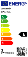 LED Filament Tropfen 2W 250lm E27 klar warmwei&szlig; 2700K