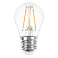LED Filament Tropfen 4W 470lm E27 klar warmwei&szlig; 2700K
