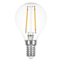 LED Filament Tropfen 1W 120lm E14 klar warmwei&szlig; 2700K
