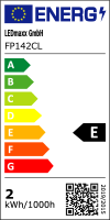 LED Filament Tropfen 2W 250lm E14 klar warmwei&szlig; 2700K