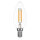 LED Filament Kerze 4W 470lm E14 klar warmwei&szlig; 2700K