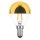 LED Filament Tropfen 2W = 25W 180lm E14 Kopfspiegel gold warmwei&szlig; 2700K