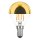 LED Filament Tropfen 4W 360lm E14 Kopfspiegel gold warmwei&szlig; 2700K
