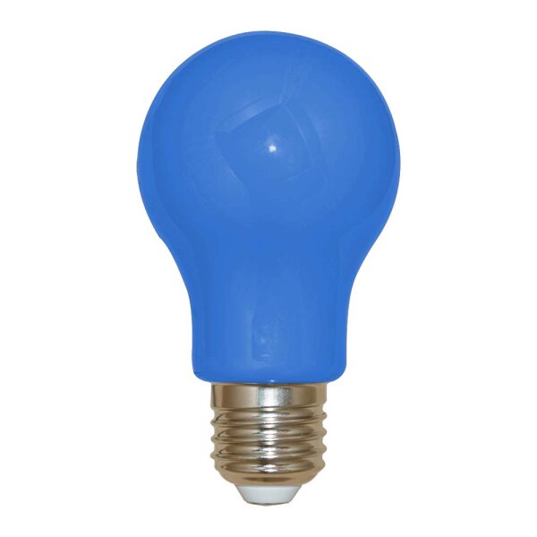 LED-Lampe in Gl&uuml;hlampenform 3W blau 30lm
